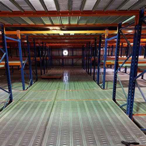 Heavy Duty Mezzanine Floor With Racking