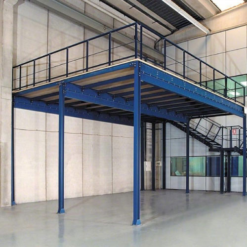 Mezzanine Floor With Meta Sheet